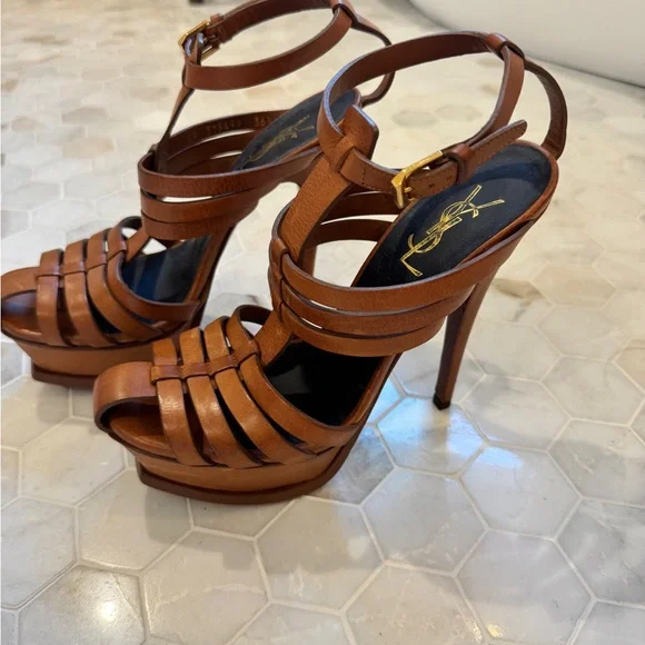 Like New YSL Sassy Strappy Sandals - Picture 4 of 11
